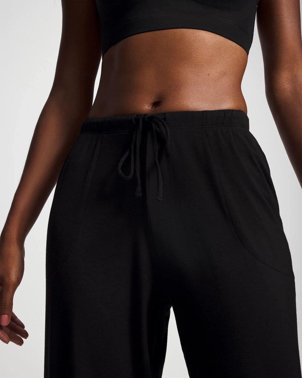 BLACK - Ankle Pajama Pant | Soma