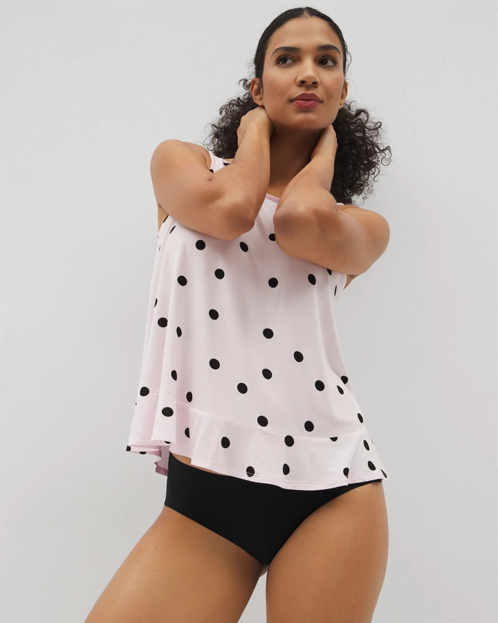 CHEERFUL DOT B SUGAR - Ruffle Pajama Tank | Soma