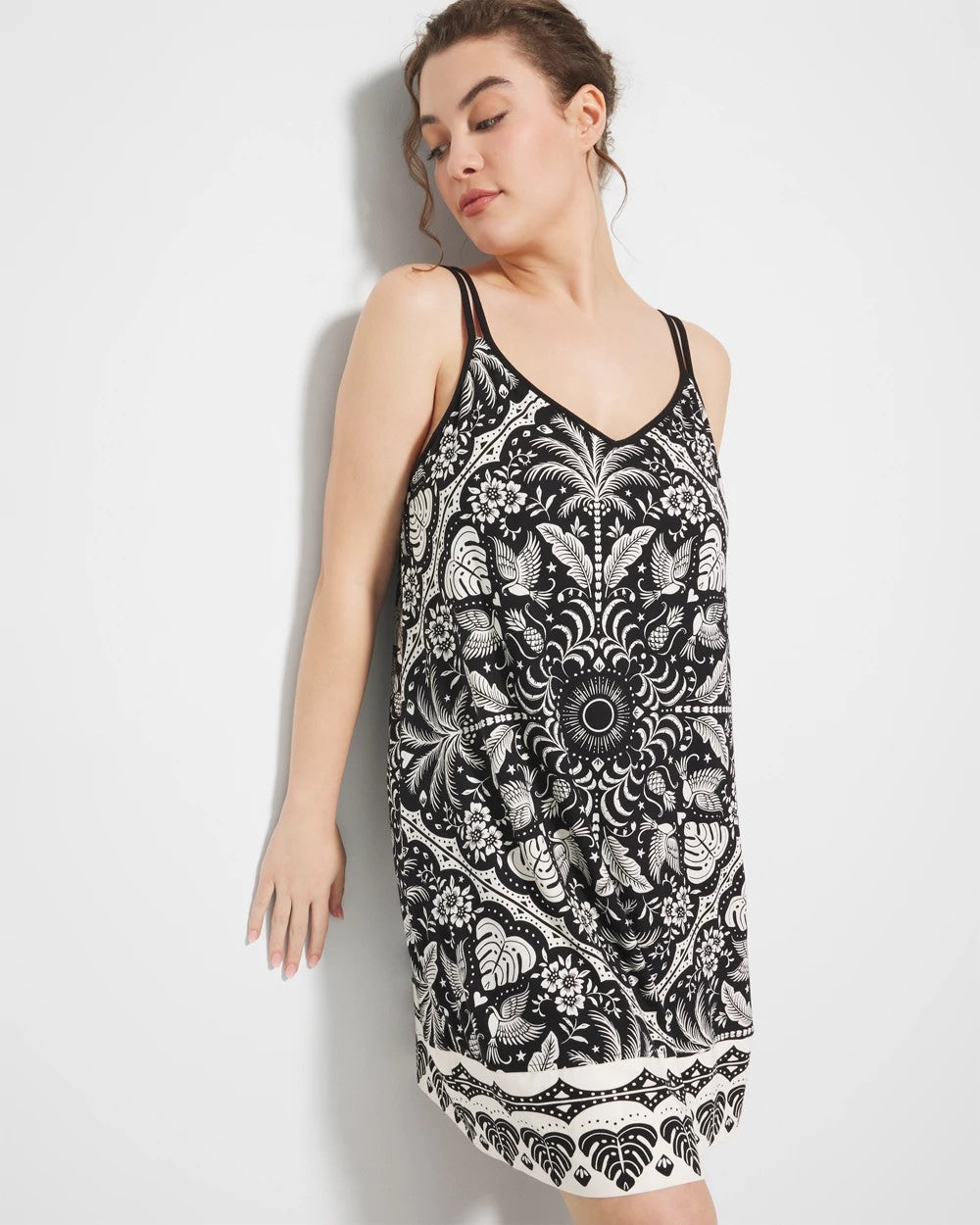 AMAZONIA TILE BLACK - Chemise | Soma