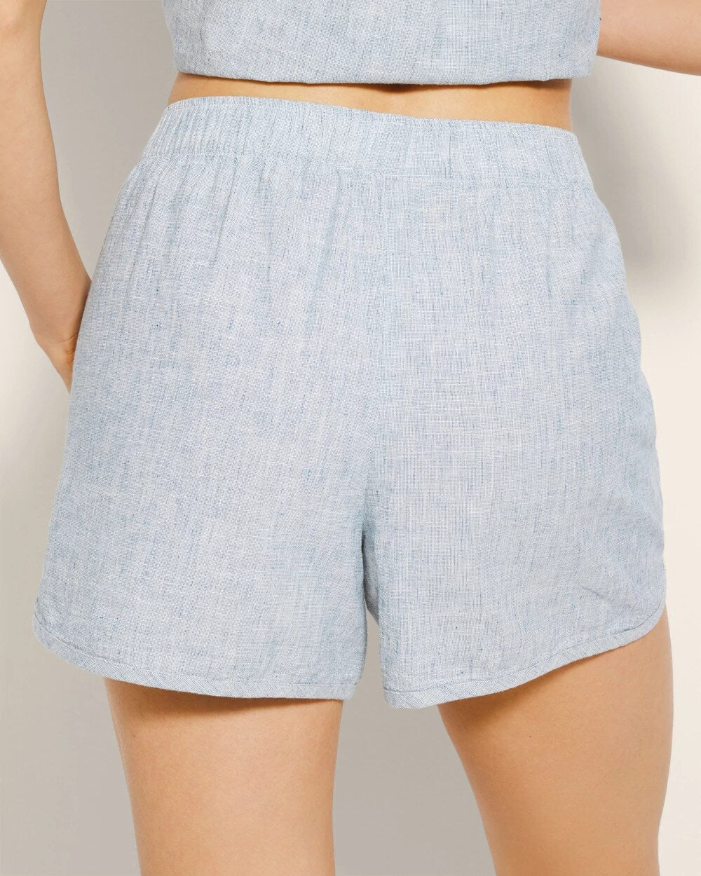 IDYLLIC BLUE CROSSDYE - Pajama Shorts | Soma