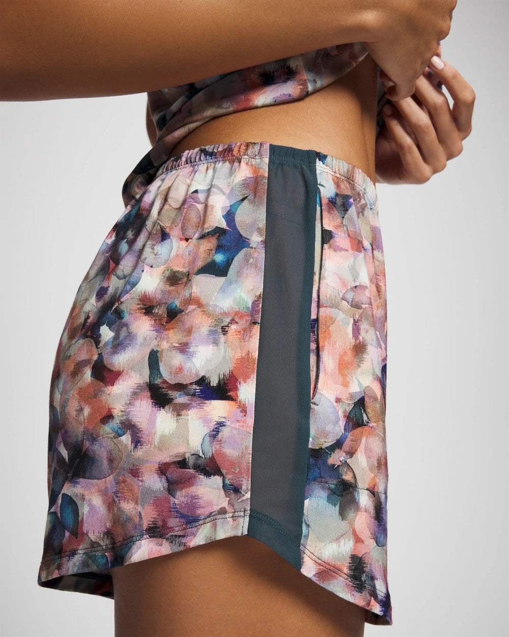 PETAL MOSAIC PETROL - Pajama Short | Soma