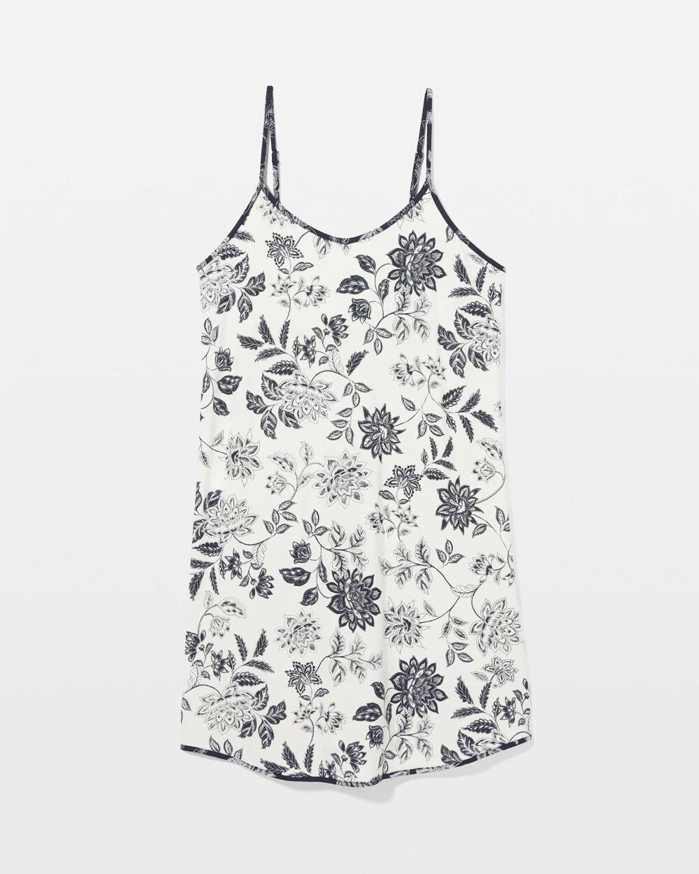 MEANDERING GARDEN CHAMP - V-Neck Chemise | Soma
