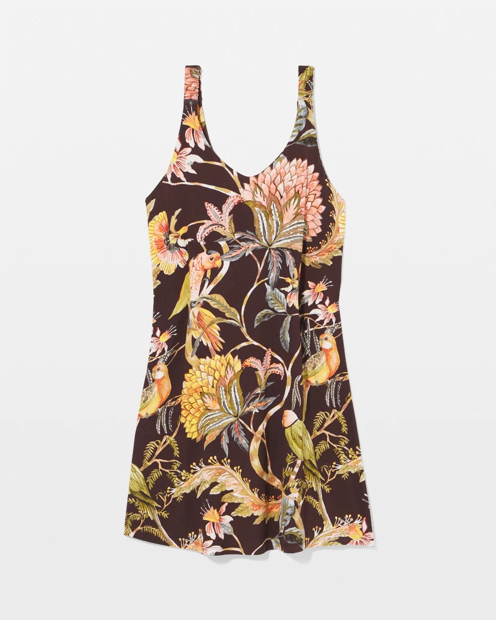 PARROT-DISO PLUME G PLUM - Shirred Strap Chemise | Soma