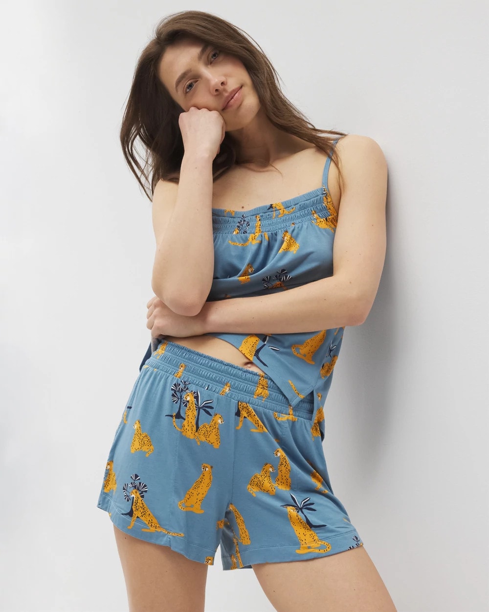 FELINE FUN BLUE HEAVEN - Pajama Shorts | Soma