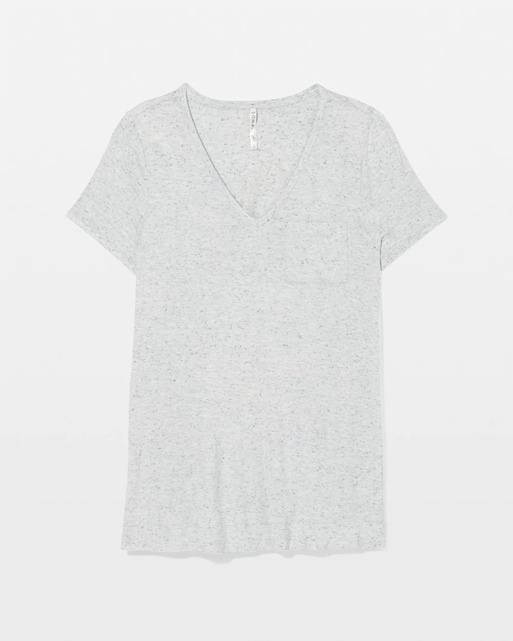 BLUE SLUB - Slub Short Sleeve Tunic Pajama Tee | Soma