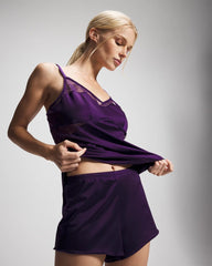 MAJESTIC PURPLE - Pajama Short | Soma