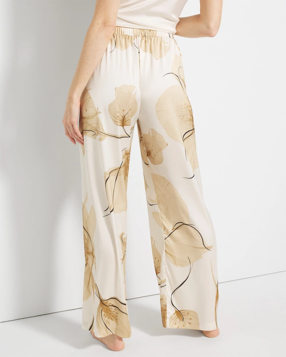 CHIFFON FLORAL G CHMP DRM - Printed Pajama Pants | Soma