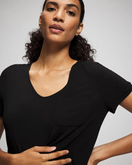 BLACK - Short-Sleeve Sleepshirt | Soma