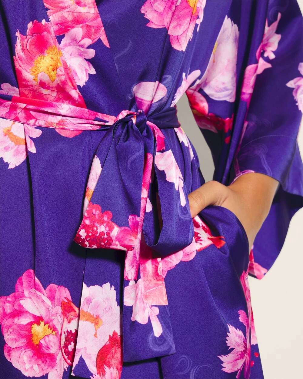 FROSTINIS PASSION FLOWER - Kimono Robe | Soma