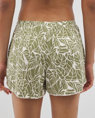 PALMTASTIC VETIVER/CHAMP - Printed Pajama Short | Soma