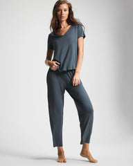 PETROL - Short Sleeve Pajama Tee | Soma