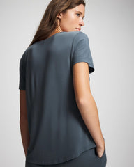 PETROL - Short Sleeve Pajama Tee | Soma