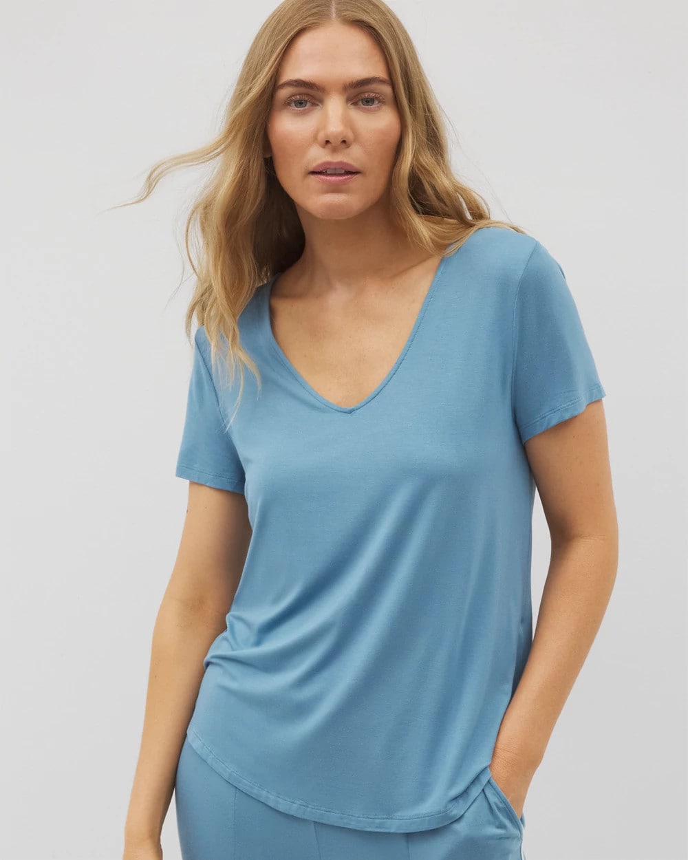 BLUE HEAVEN - Short Sleeve Pajama Tee | Soma