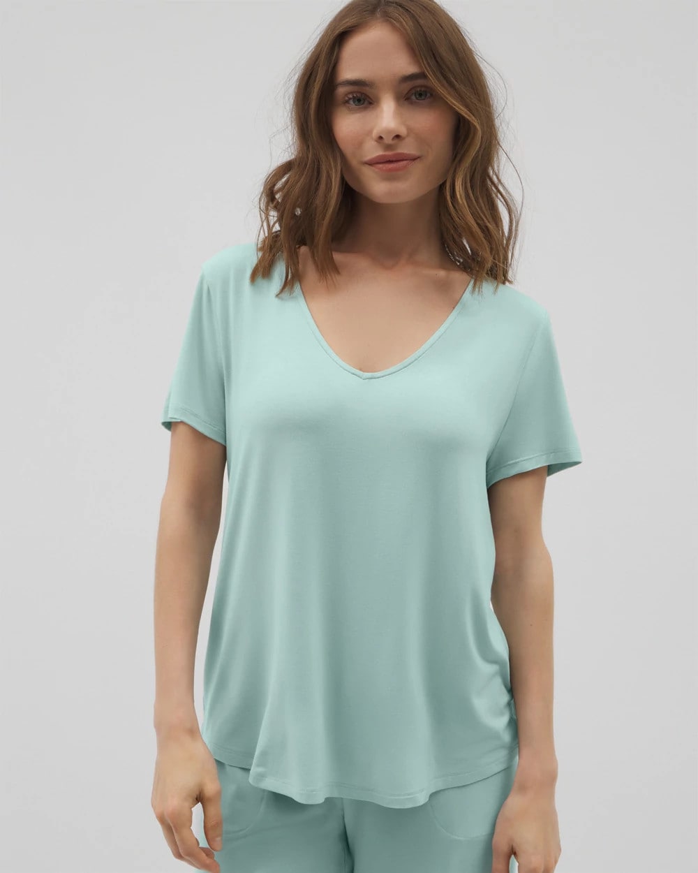 HARBOR GREEN - Short Sleeve Pajama Tee | Soma