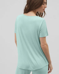 HARBOR GREEN - Short Sleeve Pajama Tee | Soma
