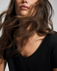 BLACK - Short Sleeve Pajama Tee | Soma