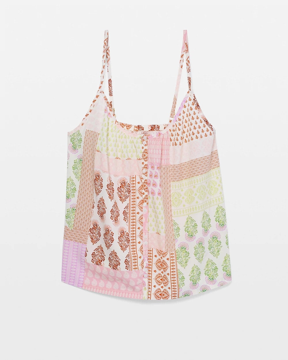 PERFECT PATCHWORK WHITE S - Pajama Cami | Soma
