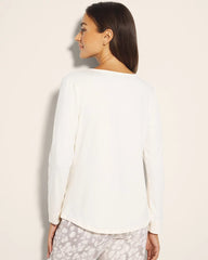 CHAMPAGNE DREAMS - Long-Sleeve Pajama Top | Soma