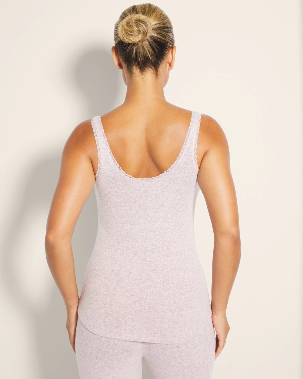 PORCELAIN/ELDERBERRY CD - Cozyluxe Pajama Tank | Soma