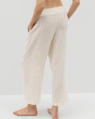 CHAMPAGNE STRIPE - Cotton Gauze Pajama Pant | Soma