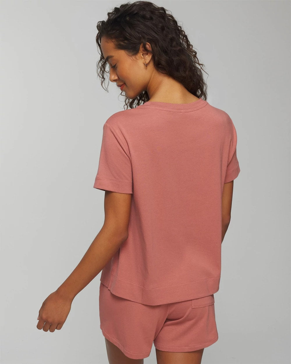 - Short-Sleeve Pocket Pajama Tee | Soma