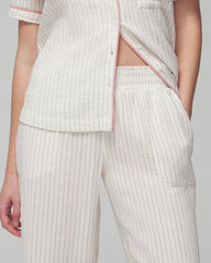 DBL CLOTH BW STRIPE - Pajama Pants | Soma