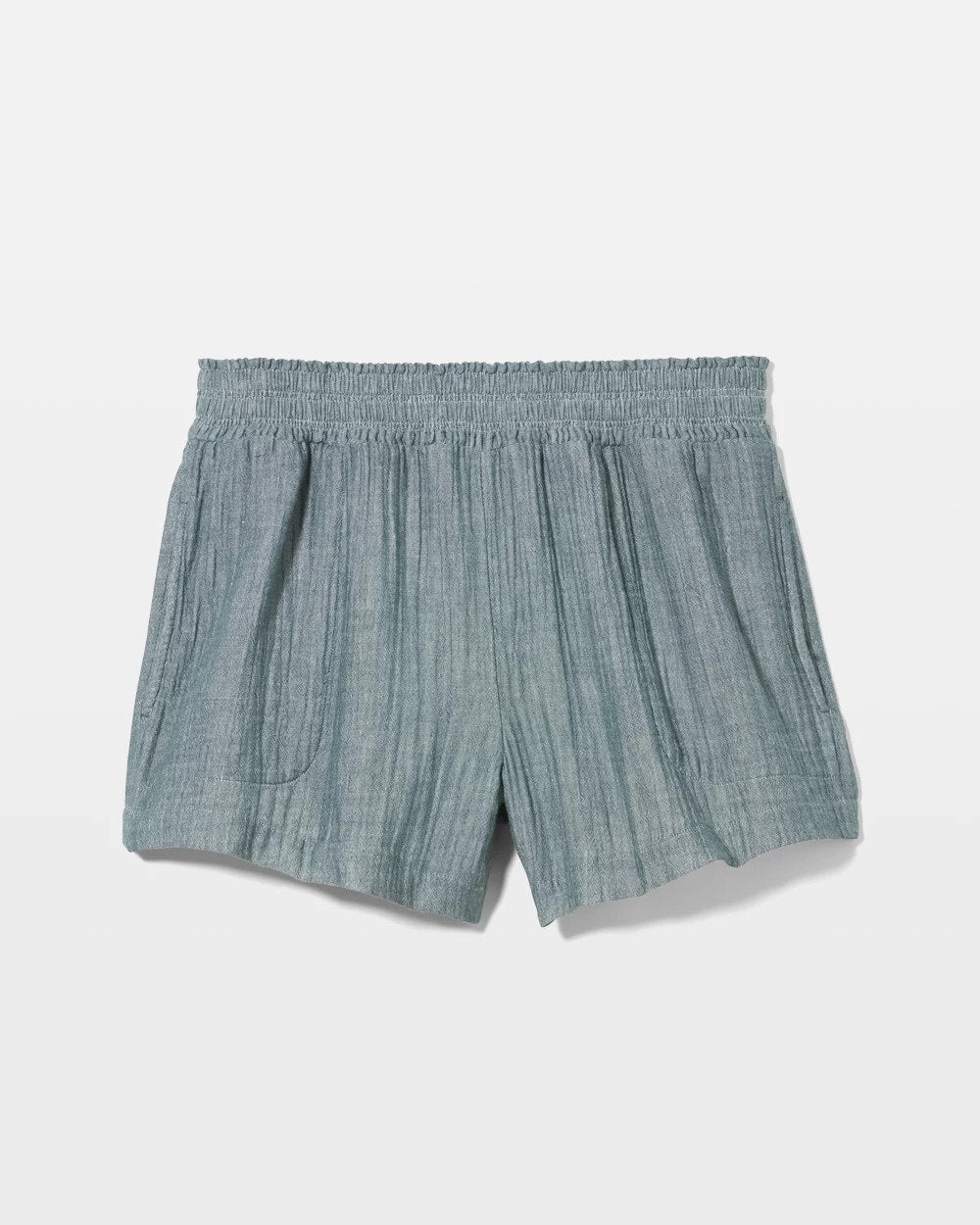 DARK SEA CROSSDYE - Cotton Gauze Pajama Shorts | Soma