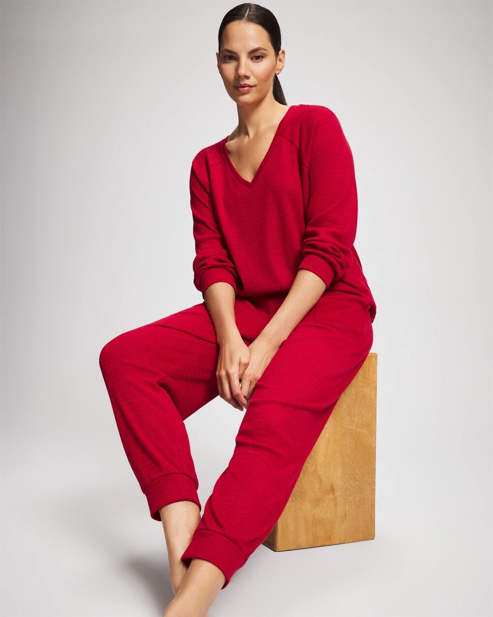 PAINT THE TOWN RED - Banded Pajama Bottom | Soma