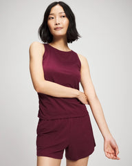 VELVET PLUM - Ruched Pajama Tank | Soma