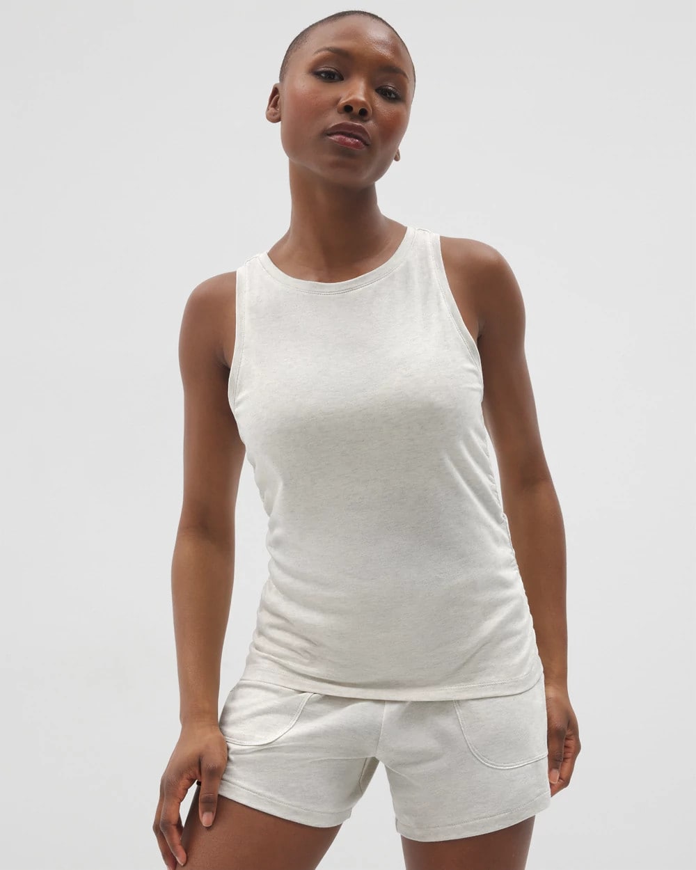 HEATHER CRYSTAL - Ruched Pajama Tank | Soma