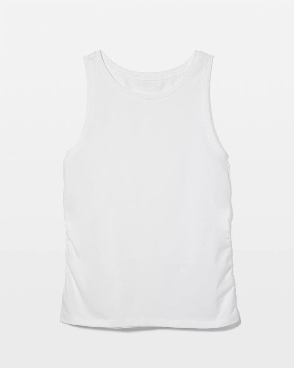OPTIC WHITE - Ruched Pajama Tank | Soma