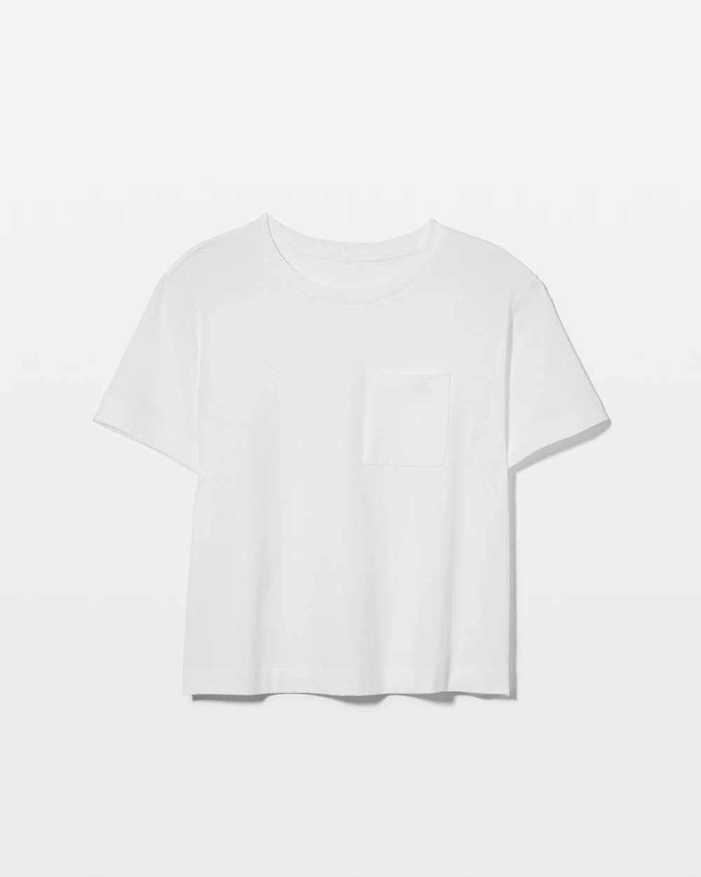OPTIC WHITE - Short-Sleeve Pocket Pajama Tee | Soma