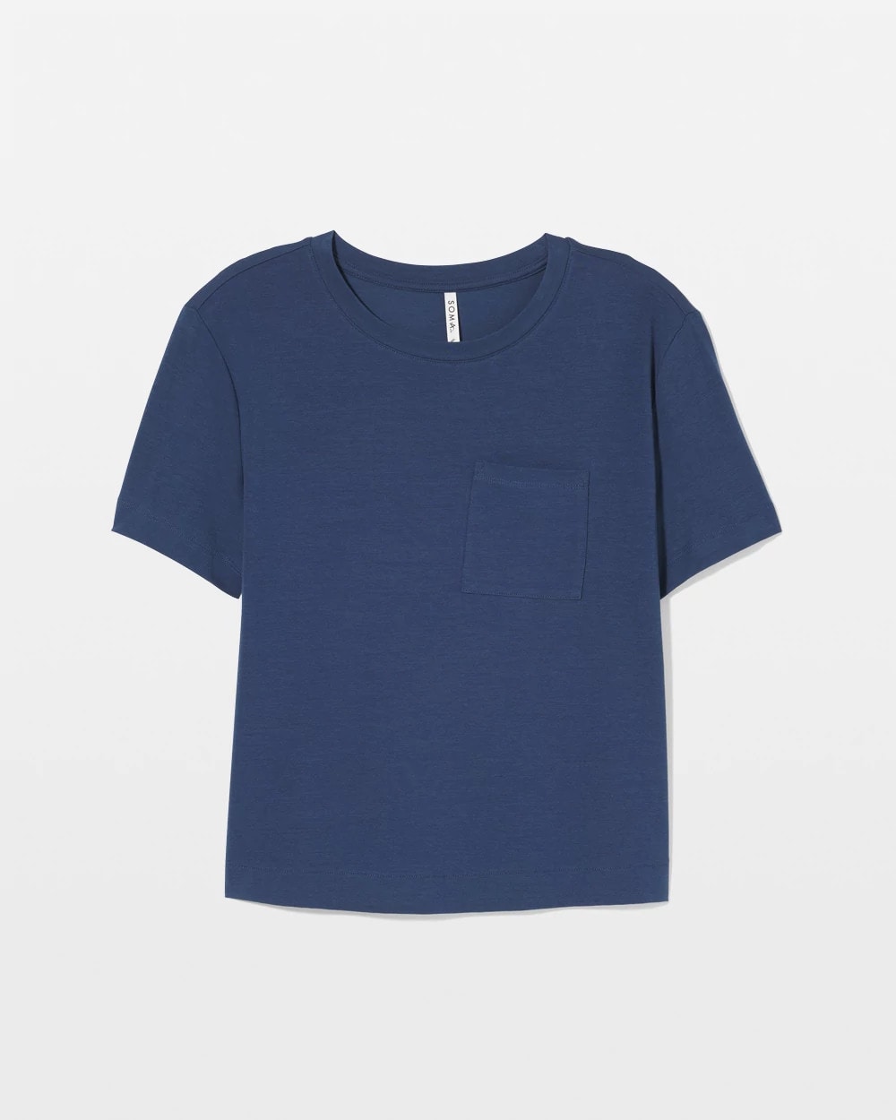 INK BLUE - Short-Sleeve Pocket Pajama Tee | Soma
