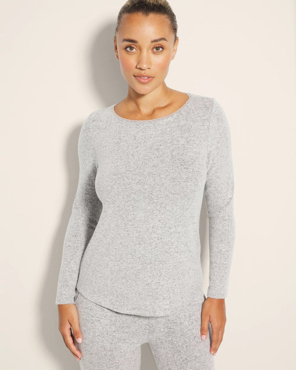 - Cozyluxe Long-Sleeve Pajama Top | Soma