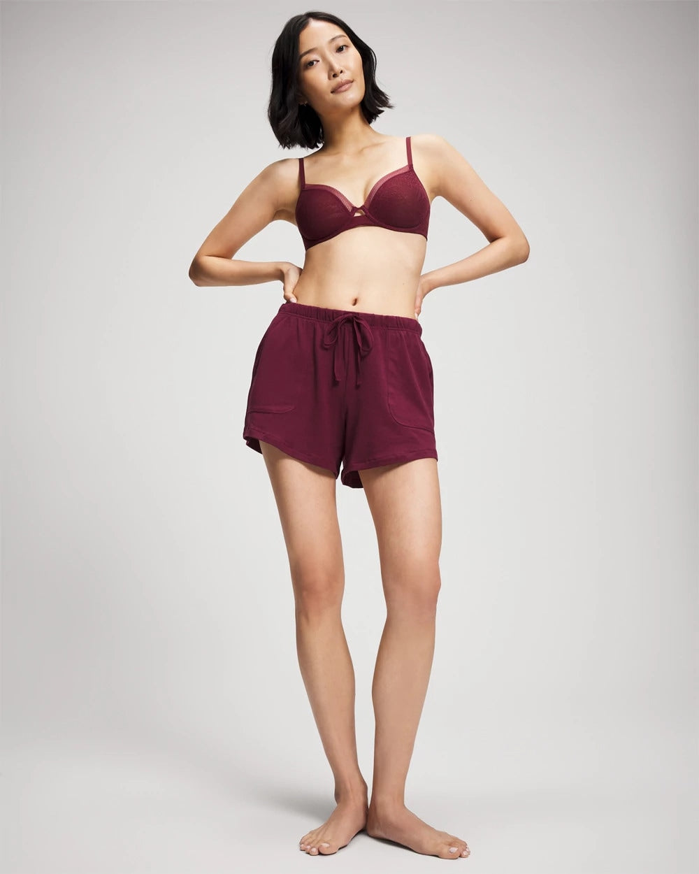 VELVET PLUM - Pajama Shorts | Soma
