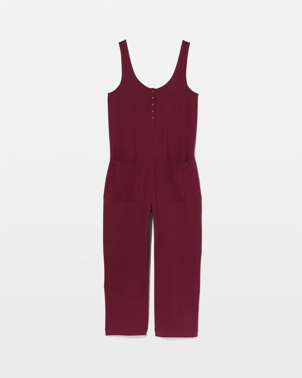 VELVET PLUM - Henley Jumpsuit | Soma