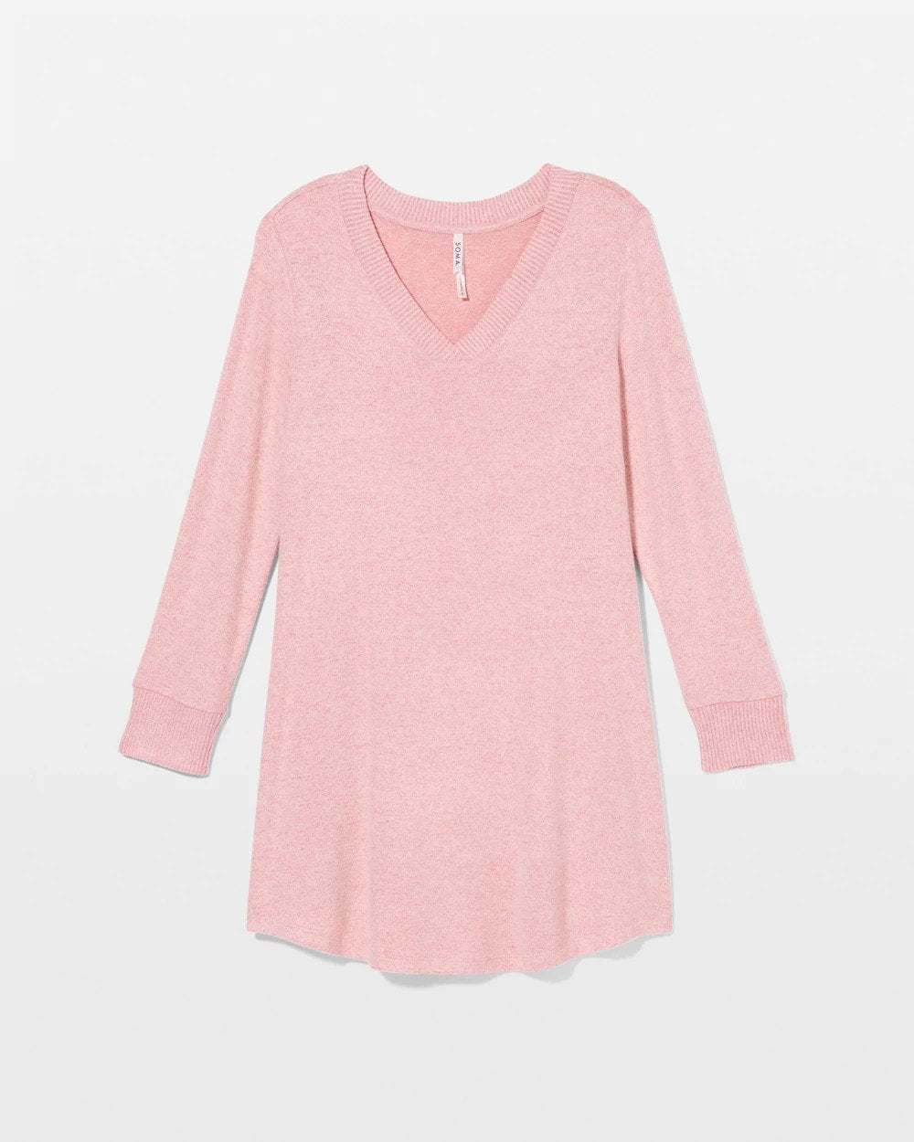 CAMEO PINK/DUSTY ROSE - Long Sleeve Sleepshirt | Soma