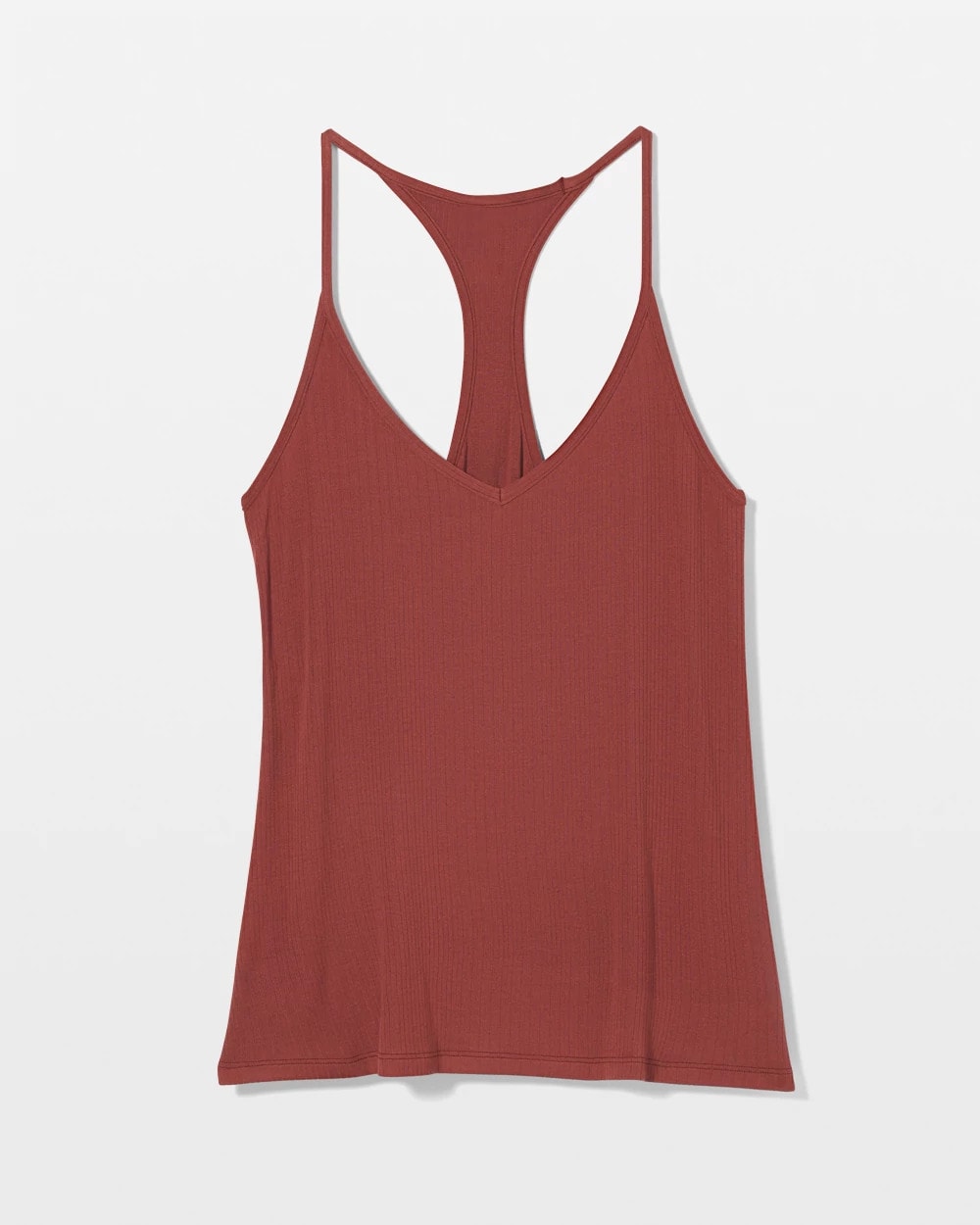 SPICED MAHOGANY - Lightweight Rib Knit Pajama Cami | Soma