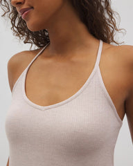 HEATHER BARELY THERE - Lightweight Rib Knit Pajama Cami | Soma