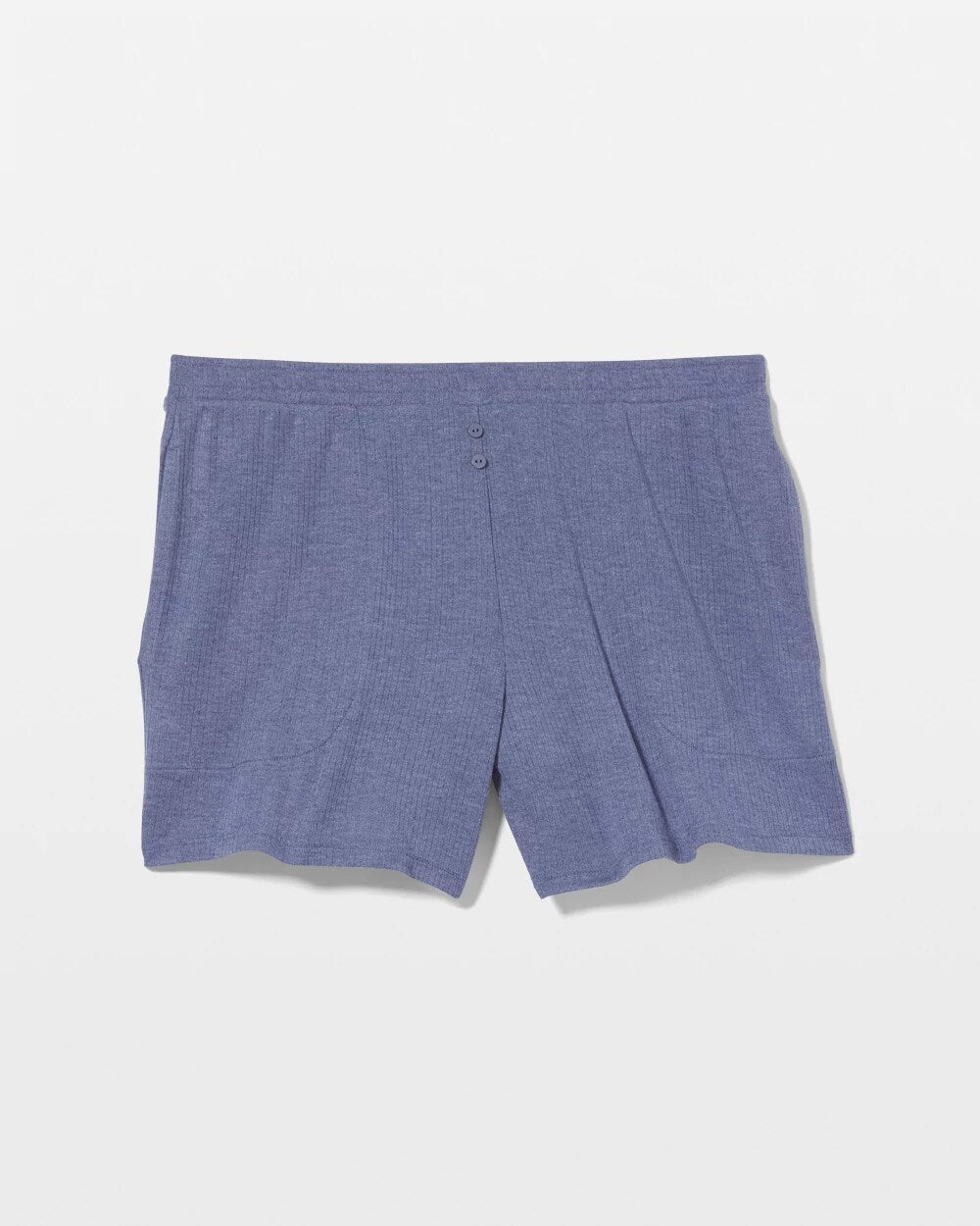 HEATHER DUSK - Lightweight Rib Knit Pajama Shorts | Soma