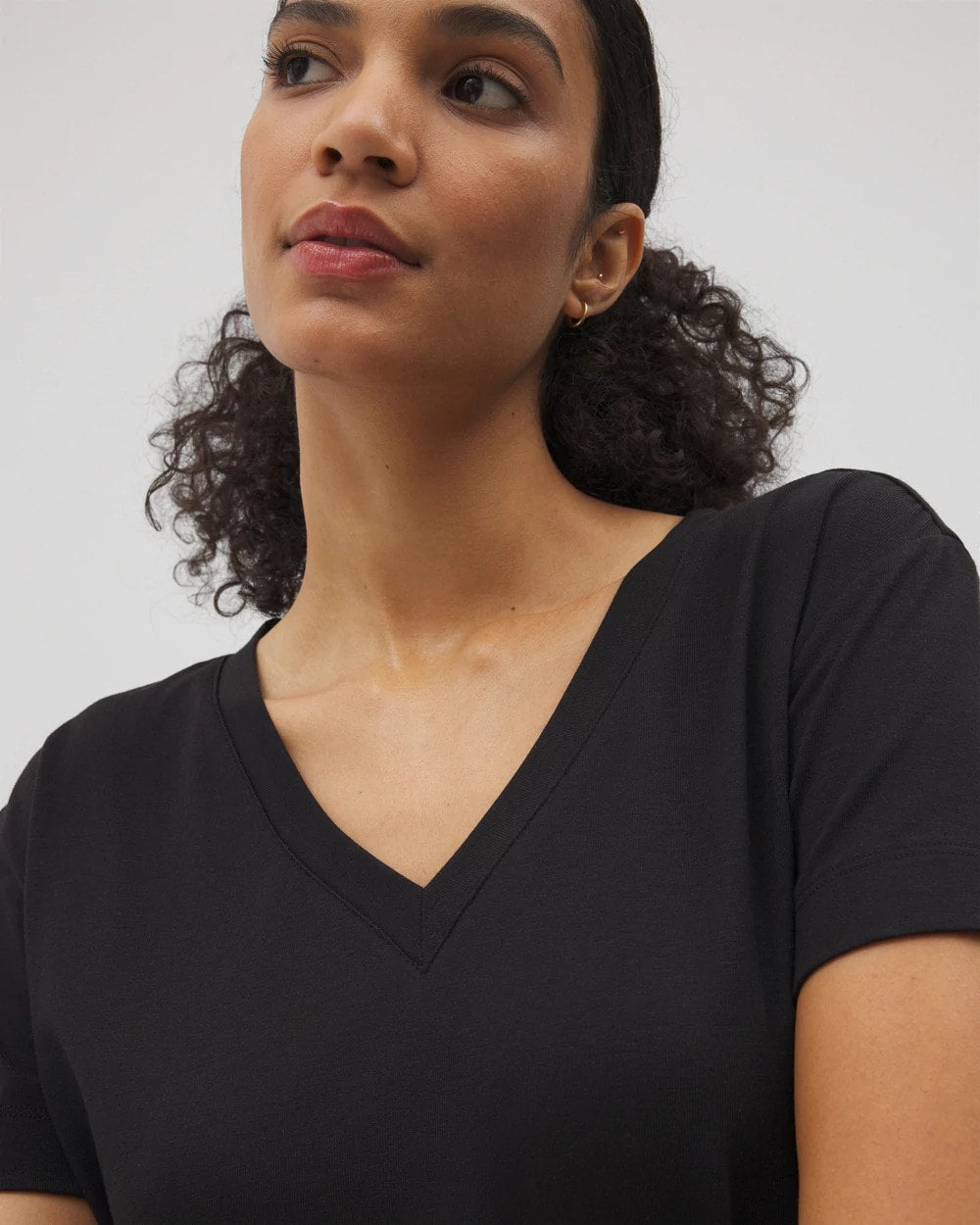 BLACK - Short-Sleeve Sleepshirt | Soma