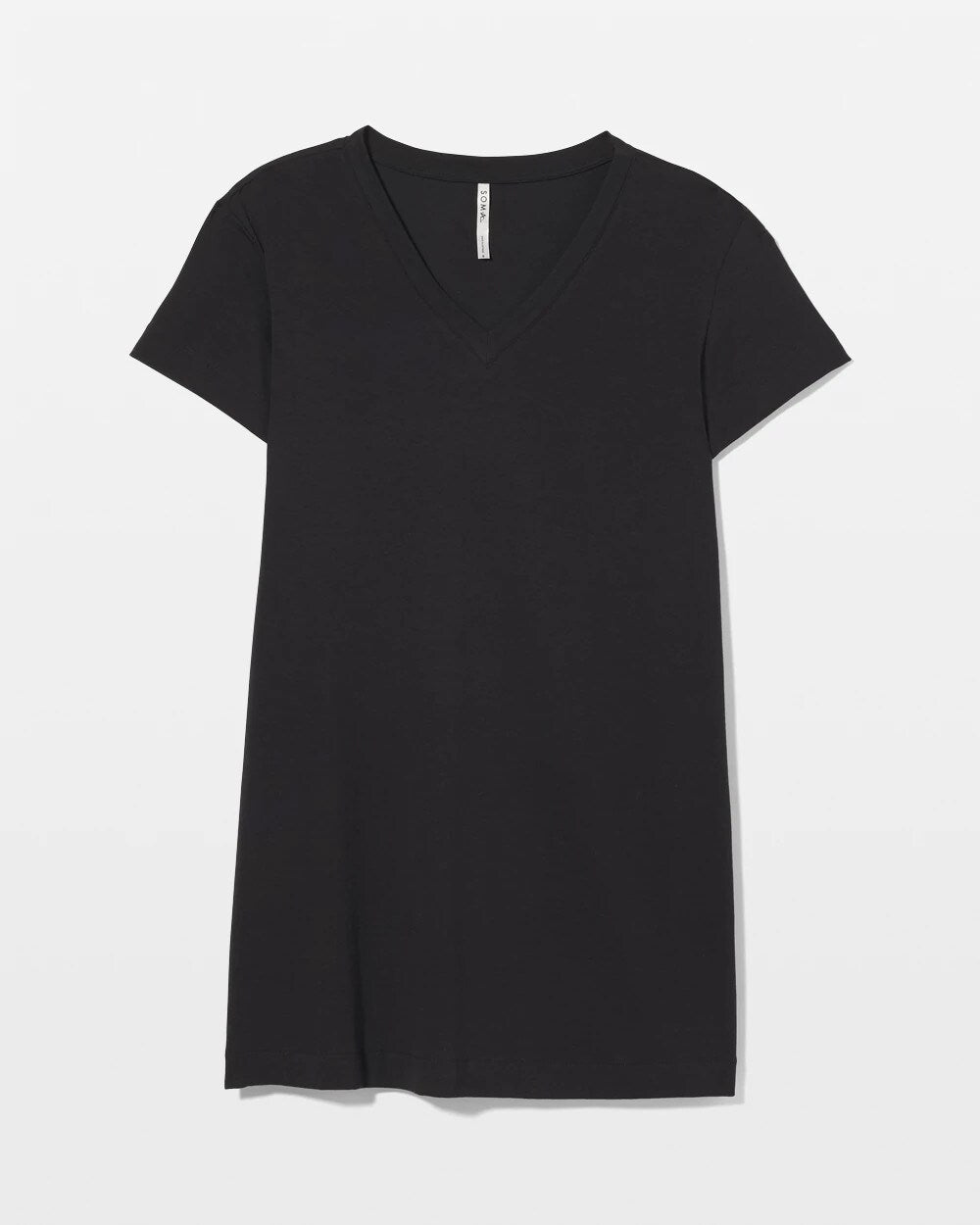 BLACK - Short-Sleeve Sleepshirt | Soma