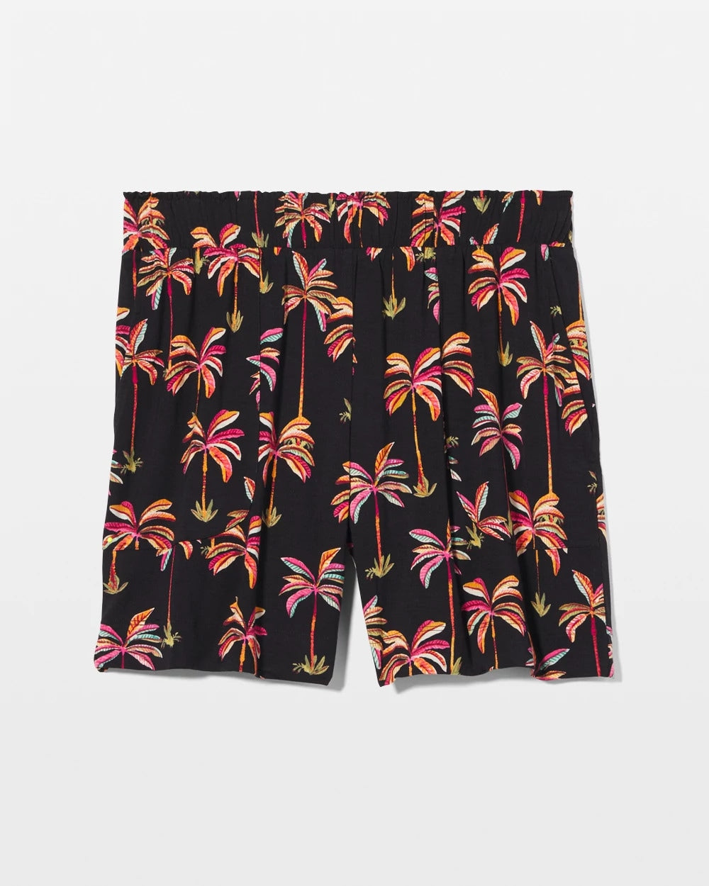 SHAKE YOUR PALM PALMS BLK - Long Pajama Shorts | Soma