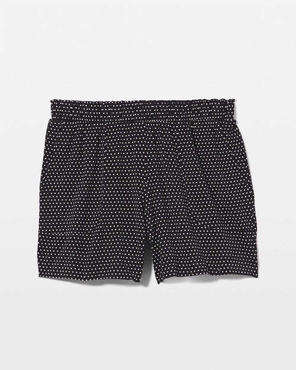THOUGHTFUL DOT BLACK - Long Pajama Shorts | Soma