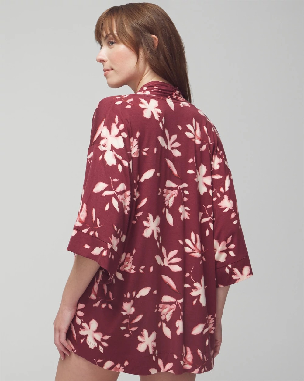 BUDDING ROMANCE VERMILL - Pajama Cardi | Soma