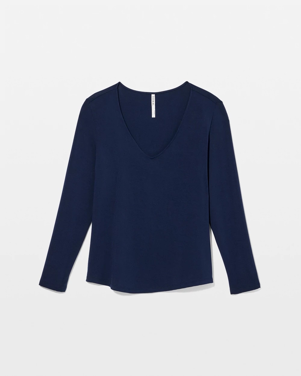 NIGHTFALL NAVY - Long-Sleeve Pajama Top | Soma