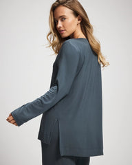 PETROL - Long Sleeve Pajama Tee | Soma