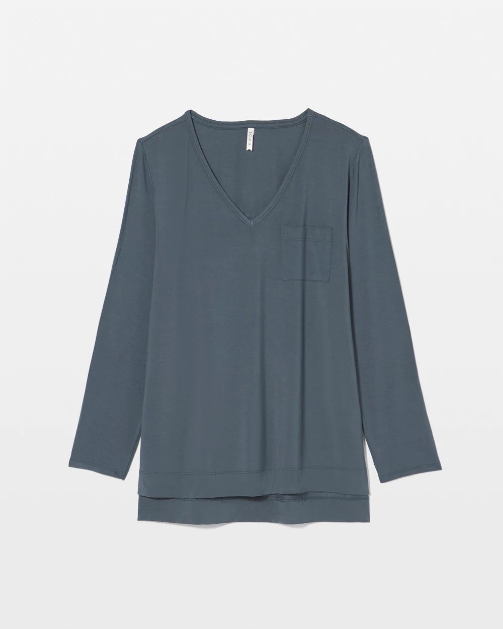 PETROL - Long Sleeve Pajama Tee | Soma