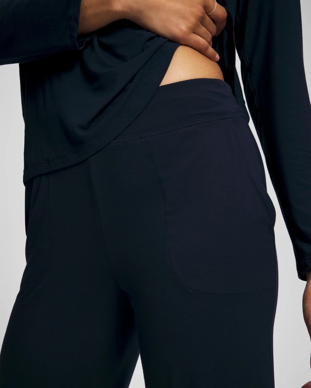 NIGHTFALL NAVY - Cropped Pajama Pants | Soma