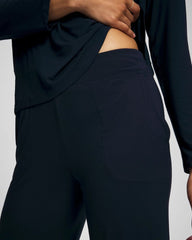 NIGHTFALL NAVY - Cropped Pajama Pants | Soma